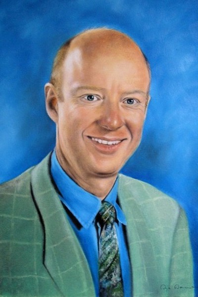 Portrait eines Mannes mit Krawatte